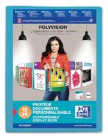Showalbum oxford polyvision a4 20tas pp blauw | 12 stuks - thumbnail