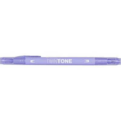 Tombow • twintone dual-tip brushpen pale purple
