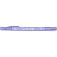 Tombow • twintone dual-tip brushpen pale purple - thumbnail