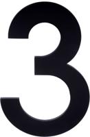 Formani Square LSQHN150 huisnummer - mat zwart - thumbnail