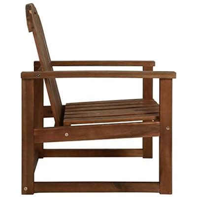 Tuinstoelen 2 st massief acaciahout