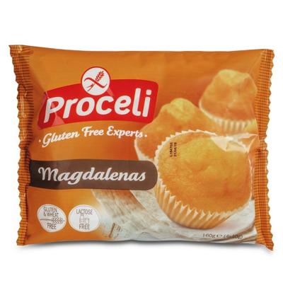 Proceli Magdalenas glutenvrij 4 stuks 160 Gram