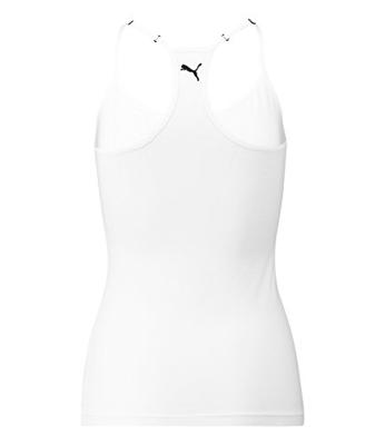 Dames hemd Racerback - Tank top - Wit & Grijs - Vrouwen onderhemd modal - katoen - Spaghetti bandjes - XS - Top - Singlet