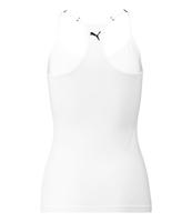 Dames hemd Racerback - Tank top - Wit & Grijs - Vrouwen onderhemd modal - katoen - Spaghetti bandjes - XS - Top - Singlet - thumbnail