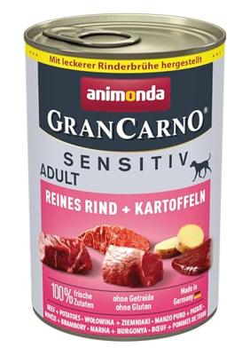 ANIMONDA GranCarno Adult Sensitiv Beef with potatoes - nat hondenvoer - 400g