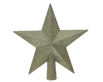 Decoris Piek Kunststof Rosemarijn met glitters 4.2x19x19cm