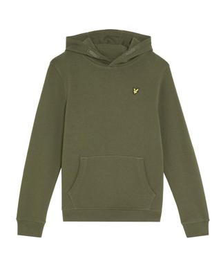 Lyle & Scott winter hoodie jongens - donker groen