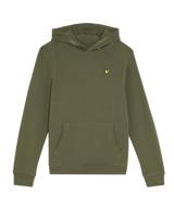 Lyle & Scott winter hoodie jongens - donker groen - thumbnail