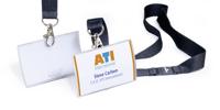 Durable 821719 Naamplaatje CLICK FOLD (b x h) 90 mm x 54 mm textielband 10 stuk(s) - thumbnail