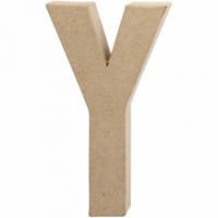 Creativ Company Letter papier-maché - y, 20,5cm - thumbnail