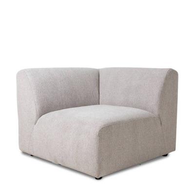 HKliving Jax bank Left End Sneak Light Grey