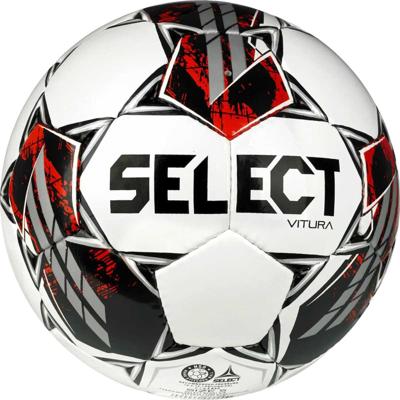 Select Vitura v23 Voetbal Wit Zwart Rood