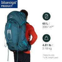 Osprey Atmos AG 65 Backpack Heren Venturi Blue L/XL - thumbnail