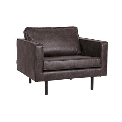 WOOOD Fauteuil 'Rodeo', kleur antraciet