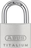 ABUS Cilinderhangslot | breedte slotlichaam 40 mm | Titalium verschillendsluitend | 1 stuk - 79474 79474 - thumbnail