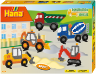 Hama Strijkkralen Werkvoertuigen 4000stuks - thumbnail