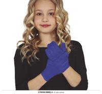 Blauwe kinderhandschoenen - thumbnail
