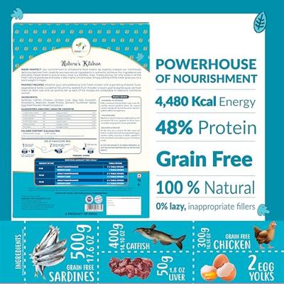 PAWFECT FREEZE DRIED FOODS CAT FISH RECIPE 250 GR - thumbnail