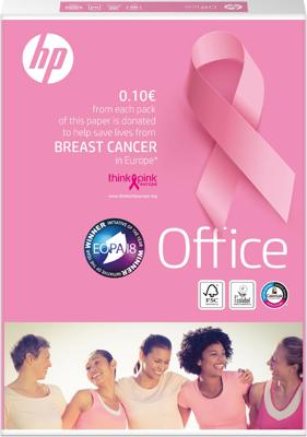 HP Office Pink Ream kopieerpapier, ft A4, 80 g, pak van 500 vel HP Office Pink Ream kopieerpapier, ft A4, 80 g, pak van 500 vel
