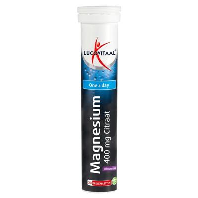 Lucovitaal Magnesium Citraat 400mg Bruistabletten Lucovitaal Magnesium Citraat 400mg Bruistabletten