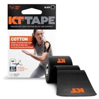 KT Tape Elastic Sports Tape Roll Zwart - thumbnail