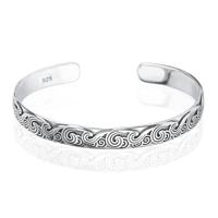 LGT JWLS Vintage Open Manchetarmband - Wave - thumbnail