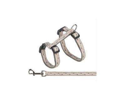 TRIXIE KATTENTUIG MET RIEM GRIJS / ROZE 27-45 CM/13 MM 120 CM TRIXIE KATTENTUIG MET RIEM GRIJS / ROZE 27-45 CM/13 MM 120 CM