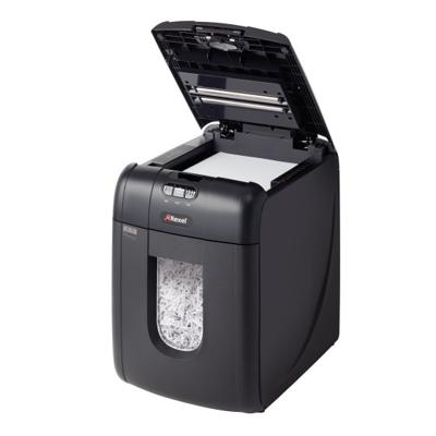 Rexel Auto+ 130X Papierversnipperaar Cross cut 4 x 40 mm 26 l Aantal bladen (max.): 140 Veiligheidsniveau 4 Ook geschikt voor Paperclips, Nietjes Rexel Auto+ 130X Papierversnipperaar Cross cut 4 x 40 mm 26 l Aantal bladen (max.): 140 Veiligheidsniveau 4 Ook geschikt voor Paperclips, Nietjes