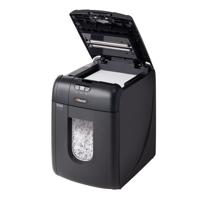 Rexel Auto+ 130X Papierversnipperaar Cross cut 4 x 40 mm 26 l Aantal bladen (max.): 140 Veiligheidsniveau 4 Ook geschikt voor Paperclips, Nietjes - thumbnail