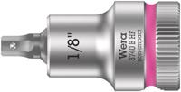 Wera 8740 B HF Binnenzeskant Zyklop Bitdop met 3/8"-aandrijving met vasthoudfunctie, 1/8" x 35 mm - 1 stuk(s) - 05003080001 - thumbnail