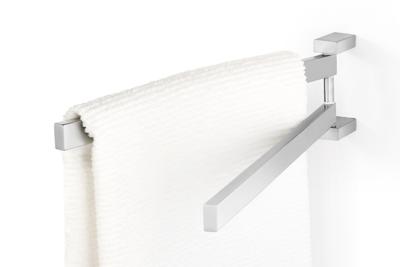 ZACK Linea handdoekstangen geborsteld RVS