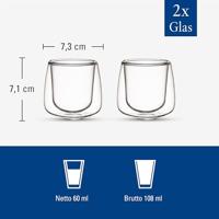 Villeroy & Boch Artesano Hot&Cold Beverages Espresso mok dubbelwandig 2 stuks - thumbnail