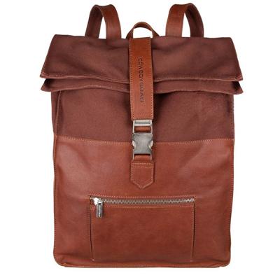 Cowboysbag 15,6 inch leren rugzak Hunter cognac Cowboysbag 15,6 inch leren rugzak Hunter cognac