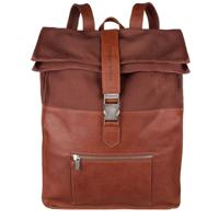 Cowboysbag 15,6 inch leren rugzak Hunter cognac - thumbnail