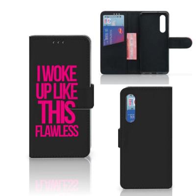 Xiaomi Mi 9 SE Hoesje met naam Woke Up - Origineel Cadeau Zelf Maken