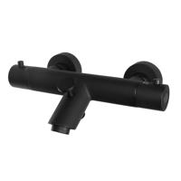 Best Design Bad thermostaatkraan Nero Inbouw 1/2 inch RVS Zwart - thumbnail
