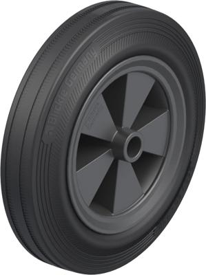 Blickle VPP 250/20-74G Wiel met hoog draagvermogen Wieldiameter: 250 mm Draagvermogen (max.): 295 kg 1 stuk(s)