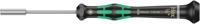 Wera 2069 Dopschroevendraaier Elektronica en fijnmechanica Sleutelbreedte (metrisch): 3.2 mm Sleutelbreedte (inch): 1/8 inch Koplengte: 60 mm - thumbnail