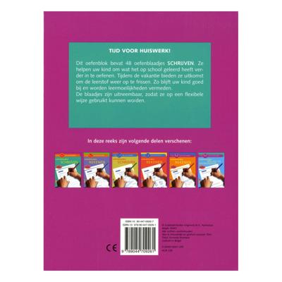 Tijd voor Huiswerk Oefenblaadjes Schrijven (6-7j.)