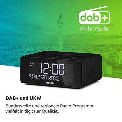 Technisat Digitradio 52 Wekkerradio Zwart