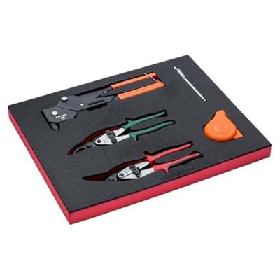 Bahco Foaminlay Fit&Go 2/3 blikschaar | klinknagelpistool en rolbandmaat - 5-delig - FF1F5002 Bahco Foaminlay Fit&Go 2/3 blikschaar | klinknagelpistool en rolbandmaat - 5-delig - FF1F5002