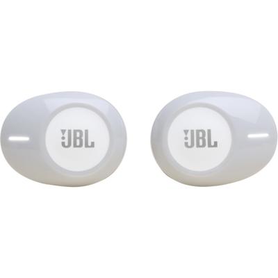 JBL Tune 120 TWS In-Ear Bluetooth-hoofdtelefoon in het wit - draadloze oortelefoon met geïntegreerde microfoon - muziek streamen tot 4 uur met slechts één batterijlading - incl. oplaadcase