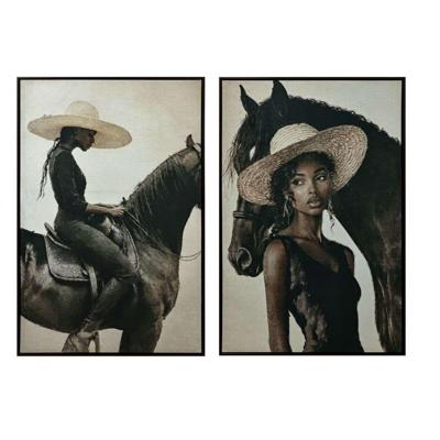 Schilderij Home ESPRIT Fluweel polyestyreen 83 x 4 x 123 cm Schilderij Home ESPRIT Fluweel polyestyreen 83 x 4 x 123 cm