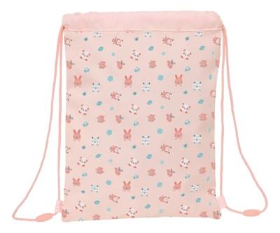 Rugtas met Koordjes Safta Jirafa Koraal 26 x 34 x 1 cm Rugtas met Koordjes Safta Jirafa Koraal 26 x 34 x 1 cm