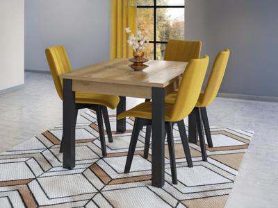 Verlengbare eettafel OLIANNE 130>175 cm natuurlijke eik