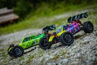 Absima 1:12 EP Buggy Neon Furry 4WD BL RTR Paars Brushless 1:12 RC auto Elektro Buggy 4WD RTR 2,4 GHz Incl. accu en lader - thumbnail