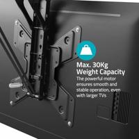 Nedis Gemotoriseerde TV-plafondbeugel | 23 - 65 " | Maximaal schermgewicht: 30 kg | Draaibaar | Kantelbaar | Minimale plafondafstand: 140 mm | - thumbnail