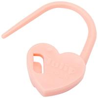 Tulip Stekenmarkeerders hart Roze - thumbnail