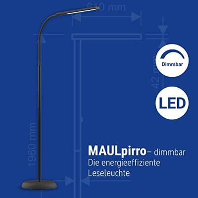 Maul MAULpirro 8234890 Staande LED-lamp 7 W Energielabel: E (A - G) Zwart Maul MAULpirro 8234890 Staande LED-lamp 7 W Energielabel: E (A - G) Zwart