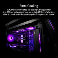 Asus ROG HYPERION GR701 Tower PC-behuizing Zwart - thumbnail